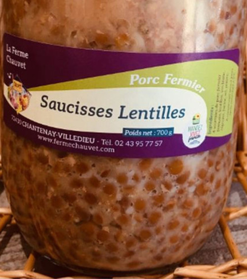 Aucoindemarue Courses En Ligne Saucisse Lentilles