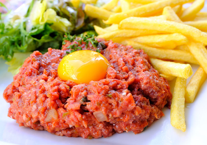 Au Coin De Ma Rue Courses En Ligne Tartare Préparé Frites